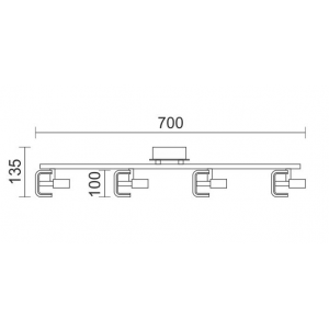 ΦΩΤΙΣΤΙΚΟ ΟΡΟΦΗΣ LED 20W 3000K