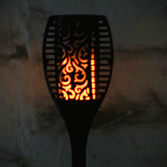 ΗΛΙΑΚΟΣ ΠΥΡΣΟΣ LED ΜΕ ΚΙΝΟΥΜΕΝΗ ΦΛΟΓΑ