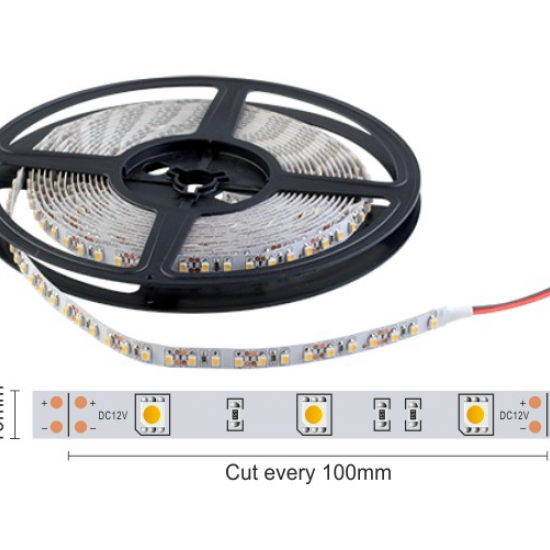 ΤΑΙΝΙΑ LED ΕΣΩΤΕΡΙΚΟΥ ΧΩΡΟΥ 7.2W 6000K 12V