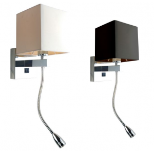 ΑΠΛΙΚΑ ΤΟΙΧΟΥ E27 ΜΕ LED SPOT 3W 3000K