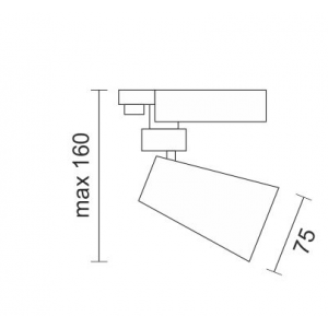 SPOT ΡΑΓΑΣ LED ΡΥΘΜΙΖΟΜΕΝΟ ΑΛΟΥΜΙΝΙΟ ΛΕΥΚΟ 12W 4000K