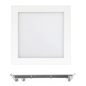 NIA ΧΩΝΕΥΤΟ ΛΕΠΤΟ LED ΟΡΟΦΗΣ 20W 4000K ΑΛΟΥΜΙΝΙΟ ΛΕΥΚΟ