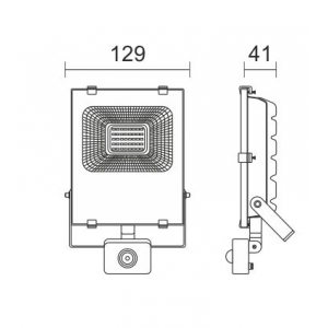 ΠΡΟΒΟΛΕAΣ ΑΝΙΧΝΕΥΤΗ ΚΙΝΗΣΗΣ LED SMD 10W 6000K