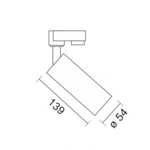 CUP SPOT ΡΑΓΑΣ ΡΥΘΜΙΖΟΜΕΝΟ ΑΛΟΥΜΙΝΙΟ ΛΕΥΚΟ GU10