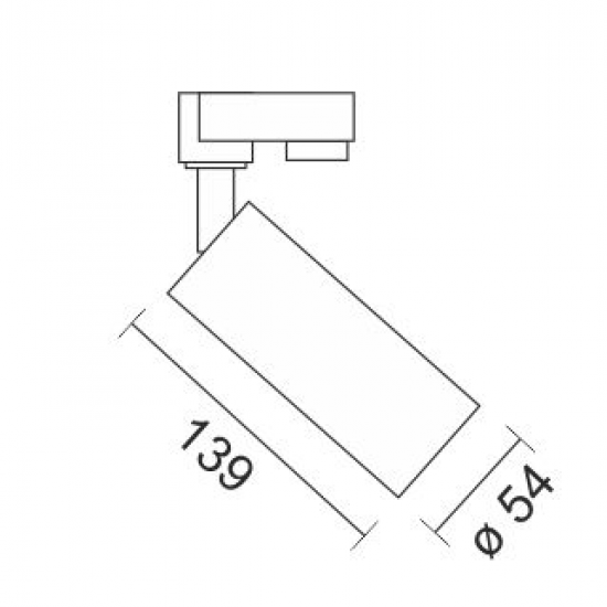 CUP SPOT ΡΑΓΑΣ ΡΥΘΜΙΖΟΜΕΝΟ ΑΛΟΥΜΙΝΙΟ ΛΕΥΚΟ GU10