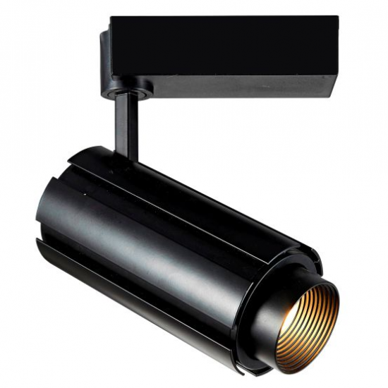 SPOT ΡΑΓΑΣ LED ΡΥΘΜΙΖΟΜΕΝΗΣ ΔΕΣΜΗΣ ΑΛΟΥΜΙΝΙΟ ΜΑΥΡΟ 30W 3000K