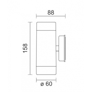 ΑΠΛΙΚΑ ΤΟΙΧΟΥ Gu10