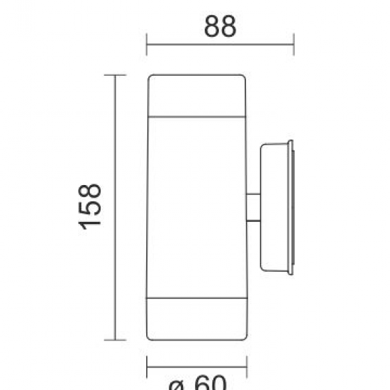 ΑΠΛΙΚΑ ΤΟΙΧΟΥ Gu10