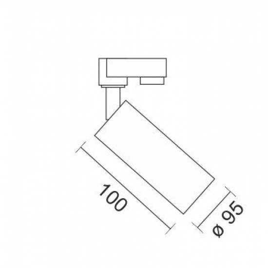 SPOT ΡΑΓΑΣ LED ΡΥΘΜΙΖΟΜΕΝΗΣ ΔΕΣΜΗΣ 20W 4000K