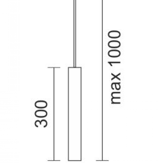 ΚΡΕΜΑΣΤΟ SPOT LED ΡΥΘΜΙΖΟΜΕΝΗΣ ΔΕΣΜΗΣ 15W 3000K