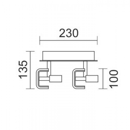 ΦΩΤΙΣΤΙΚΟ ΟΡΟΦΗΣ LED 20W 3000K