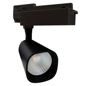 ANGEL SPOT ΡΑΓΑΣ LED ΡΥΘΜΙΖΟΜΕΝΟ ΑΛΟΥΜΙΝΙΟ ΜΑΥΡΟ 30W 3000K