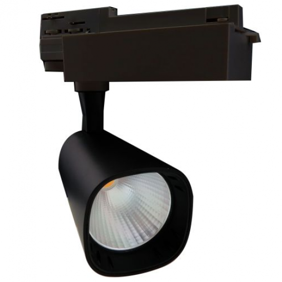 ANGEL SPOT ΡΑΓΑΣ LED ΡΥΘΜΙΖΟΜΕΝΟ ΑΛΟΥΜΙΝΙΟ ΜΑΥΡΟ 30W 4000K