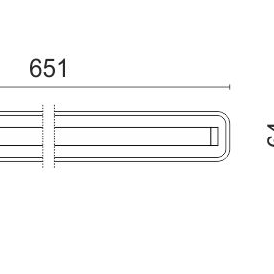ΓΡΑΜΜΙΚΟ ΦΩΤΙΣΤΙΚΟ LED ΣΤΕΓΑΝΟ T8