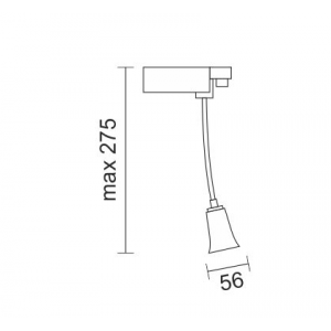 ALAN SPOT ΡΑΓΑΣ LED ΡΥΘΜΙΖΟΜΕΝΟ ΑΛΟΥΜΙΝΙΟ ΜΑΥΡΟ 12W 4000K