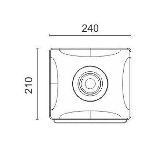 ΠΡΟΒΟΛΕAΣ LED SLIM COB 50W 4000K