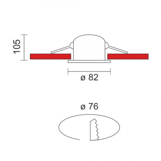 LONG ΣΠΟΤ ΧΩΝΕΥΤΟ LED 10W ΑΛΟΥΜΙΝΙΟ ΛΕΥΚΟ