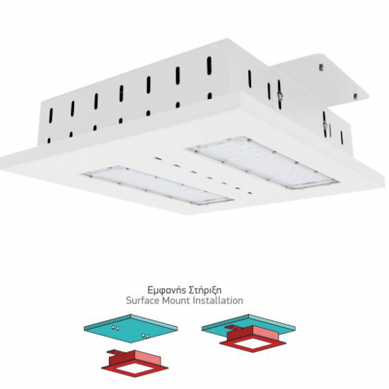 ΦΩΤΙΣΤΙΚΟ LED ΒΕΝΖΙΝΑΔΙΚΟΥ HPL 100W 6000K