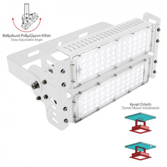 ΦΩΤΙΣΤΙΚΟ LED ΒΕΝΖΙΝΑΔΙΚΟΥ HPL 100W 6000K
