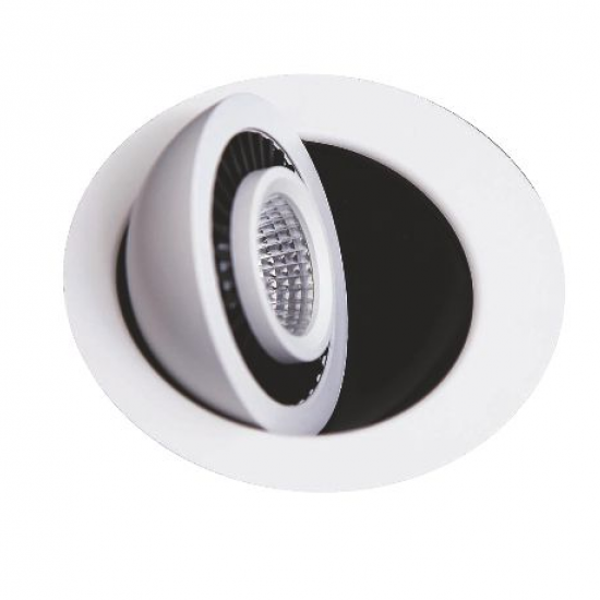 TRAF ΧΩΝΕΥΤΟ ΡΥΘΜΙΖΟΜΕΝΟ LED 7W 4000K ΑΛΟΥΜΙΝΙΟ ΛΕΥΚΟ