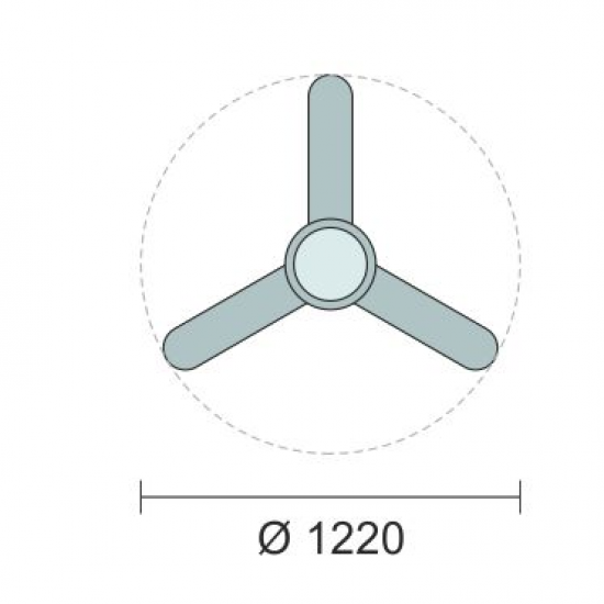 Back 2 Ανεμιστήρας Οροφής