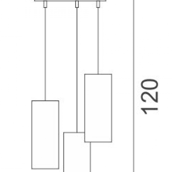 Art Κρεμαστό Πολύφωτο Φωτιστικό
