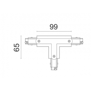 ΣΥΝΔΕΣΜΟΣ ΡΑΓΑΣ -Τ- ΑΛΟΥΜΙΝΙΟΥ ΛΕΥΚΟΣ 