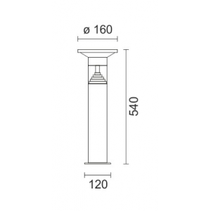 ΗΛΙΑΚΟ ΦΩΤΙΣΤΙΚΟ ΔΑΠΕΔΟΥ 3W