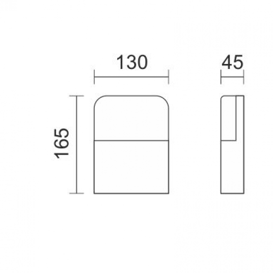 ΑΠΛΙΚΑ LED ΕΞΩΤΕΡΙΚΟΥ ΧΩΡΟΥ 6W 4000K