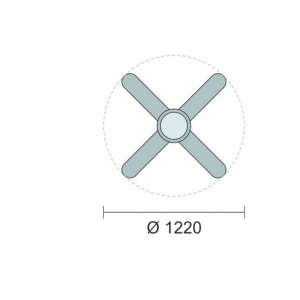 Wood Ανεμιστήρας Οροφής