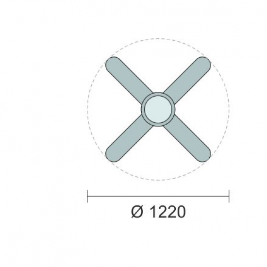 Wood Ανεμιστήρας Οροφής