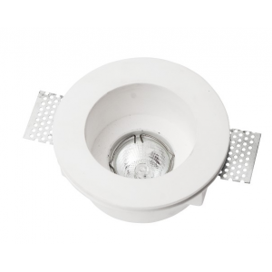 WHITE 1 ΧΩΝΕΥΤΟ ΓΥΨΙΝΟ ΟΡΟΦΗΣ Φ13×6 ΛΕΥΚΟ