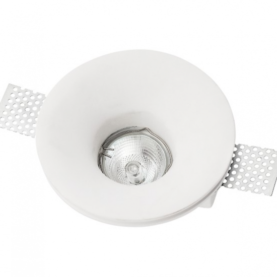 WHITE 2 ΧΩΝΕΥΤΟ ΓΥΨΙΝΟ ΟΡΟΦΗΣ Φ13×6 ΛΕΥΚΟ