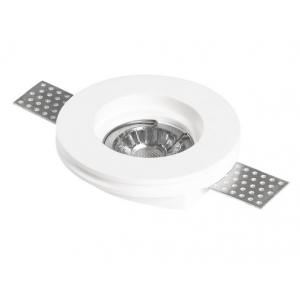 WHITE 3 ΧΩΝΕΥΤΟ ΓΥΨΙΝΟ ΟΡΟΦΗΣ Φ10×3 ΛΕΥΚΟ