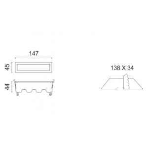 ΓΡΑΜΜΙΚΟ ΧΩΝΕΥΤΟ LED 10W 4000K