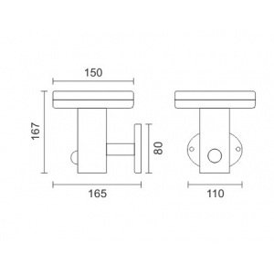 ΗΛΙΑΚΗ ΑΠΛΙΚΑ ΤΟΙΧΟΥ 3W