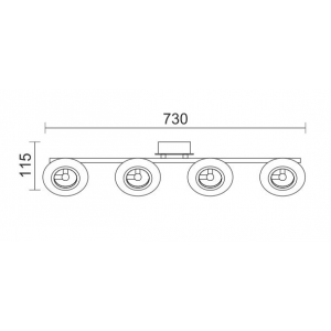 ΦΩΤΙΣΤΙΚΟ ΟΡΟΦΗΣ LED 20W 3000K