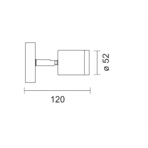 ΦΩΤΙΣΤΙΚΟ ΤΟΙΧΟΥ LED 5W 3000K