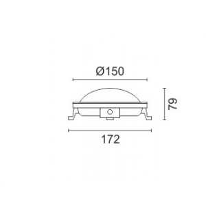 ΠΛΑΦΟΝΙΕΡΑ LED 6W 4000K