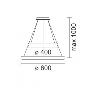Strong Κρεμαστό  φωτιστικό LED