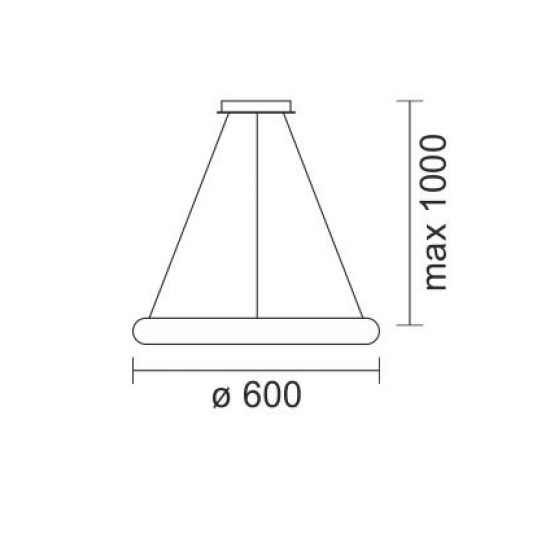 Strong 2 Κρεμαστό Φωτιστικό LED