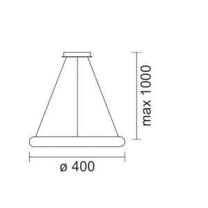 Strong 3 Κρεμαστό Φωτιστικό LED