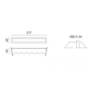 ΓΡΑΜΜΙΚΟ ΧΩΝΕΥΤΟ LED 20W 4000K