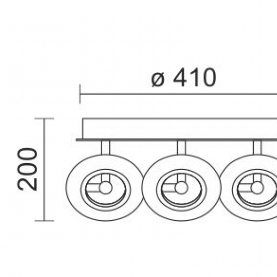 ΦΩΤΙΣΤΙΚΟ ΟΡΟΦΗΣ LED 30W 3000K