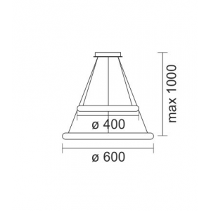 Super Κρεμαστό Φωτιστικό LED