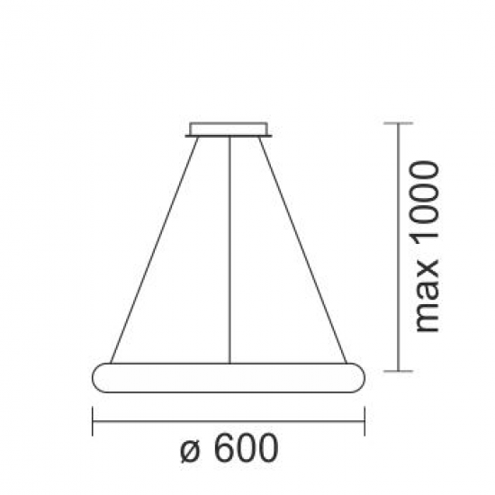 Super 2 Κρεμαστό Φωτιστικό LED