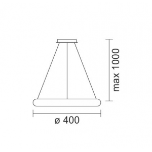 Super 3 Κρεμαστό Φωτιστικό LED