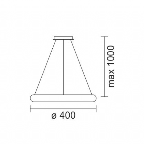 Super 3 Κρεμαστό Φωτιστικό LED