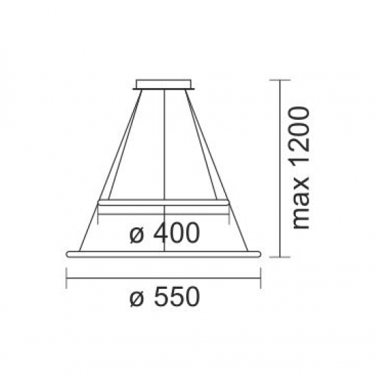 Plexi Κρεμαστό Φωτιστικό LED