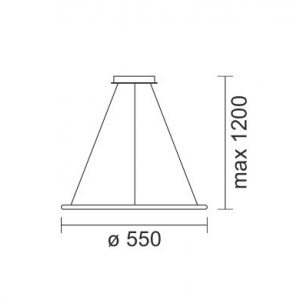 Plexi 2 Κρεμαστό Φωτιστικό LED